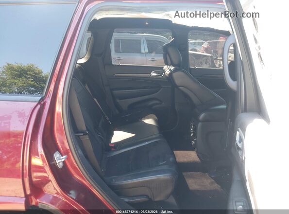 1C4RJFAG0JC358153 2018 JEEP GRAND CHEROKEE Burgundy Вид наклейки з VIN-кодом
