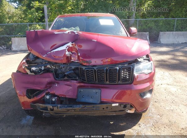 1C4RJFAG0JC358153 2018 JEEP GRAND CHEROKEE Burgundy Вид задньої частини салону