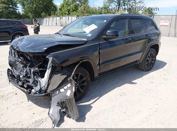 1C4RJFAG0KC829798 2019 JEEP GRAND CHEROKEE Черный Передняя левая четверть