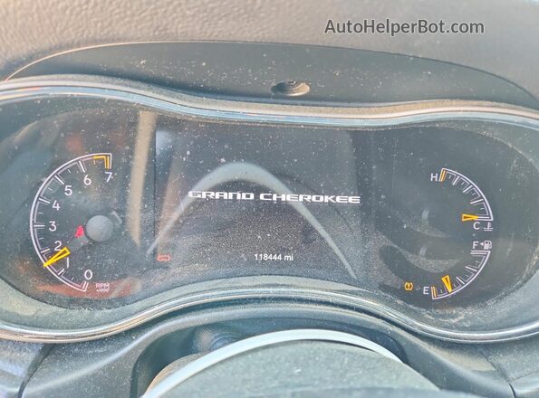1C4RJFAG0LC210975 2020 JEEP GRAND Gray Instrument cluster view