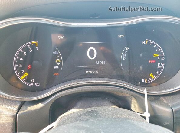 1C4RJFAG0LC314379 2020 JEEP GRAND Black ხელსაწყოთა პანელის ხედი