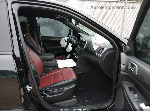 1C4RJFAG0MC745435 2021 JEEP GRAND CHEROKEE Black Вид салону спереду