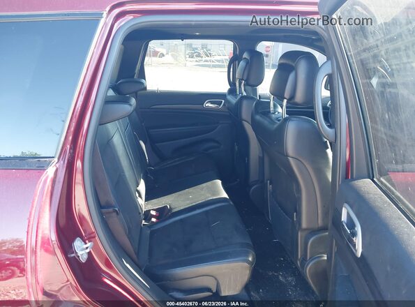 1C4RJFAG0MC823888 2021 JEEP GRAND CHEROKEE Maroon VIN sticker view