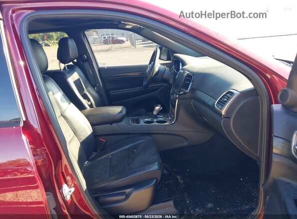 1C4RJFAG0MC823888 2021 JEEP GRAND CHEROKEE Maroon Front interior view