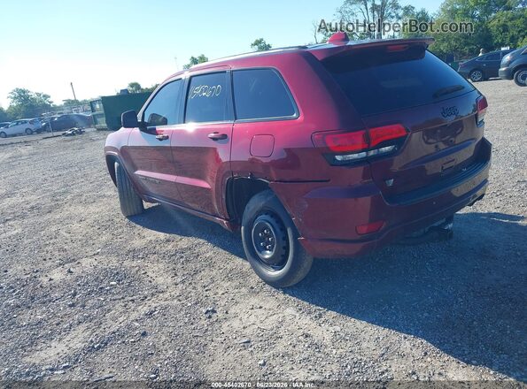 1C4RJFAG0MC823888 2021 JEEP GRAND CHEROKEE Maroon Rear left