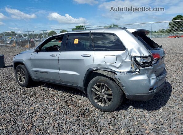 1C4RJFAG1GC425836 2016 JEEP GRAND Silver Trasero izquierdo