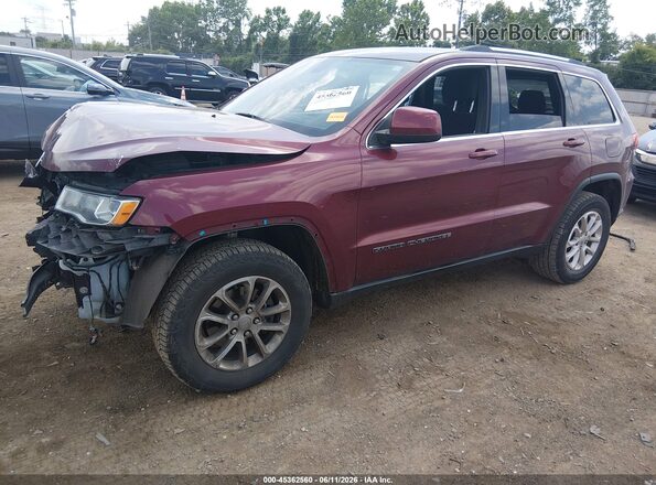 1C4RJFAG1HC617792 2017 JEEP GRAND CHEROKEE Maroon წინა მარცხენა ხედი სამი მეოთხედიდან