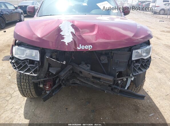 1C4RJFAG1HC617792 2017 JEEP GRAND CHEROKEE Maroon წინა ხედი