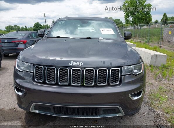 1C4RJFAG1HC771967 2017 JEEP GRAND CHEROKEE Gray Vista del cuadro de instrumentos