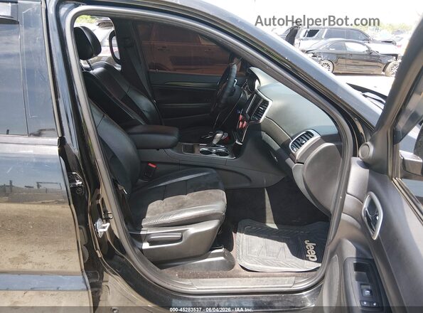 1C4RJFAG1HC922063 2017 JEEP GRAND CHEROKEE Black Widok wnętrza z przodu