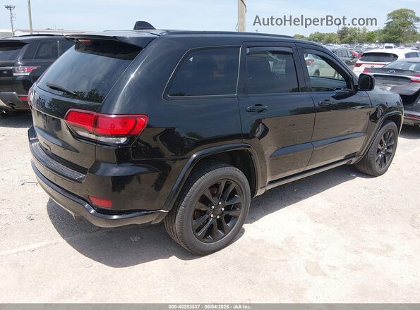 1C4RJFAG1HC922063 2017 JEEP GRAND CHEROKEE Black Tył prawy