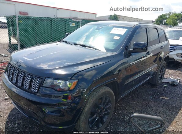 1C4RJFAG1HC932673 2017 JEEP GRAND CHEROKEE Черный Передняя левая четверть