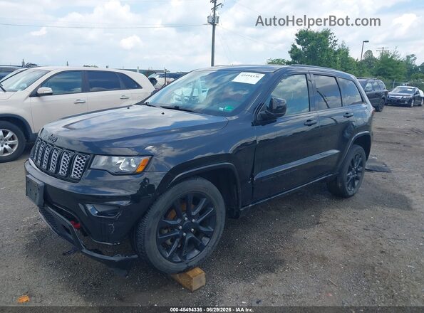 1C4RJFAG1HC952034 2017 JEEP GRAND CHEROKEE Black Передня ліва чверть