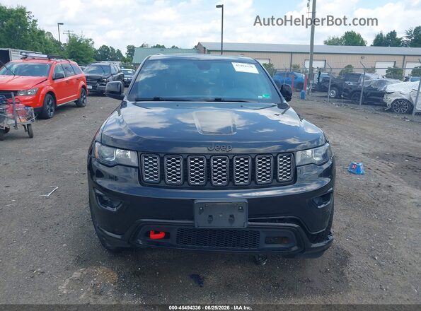 1C4RJFAG1HC952034 2017 JEEP GRAND CHEROKEE Black Вид щитка приладів