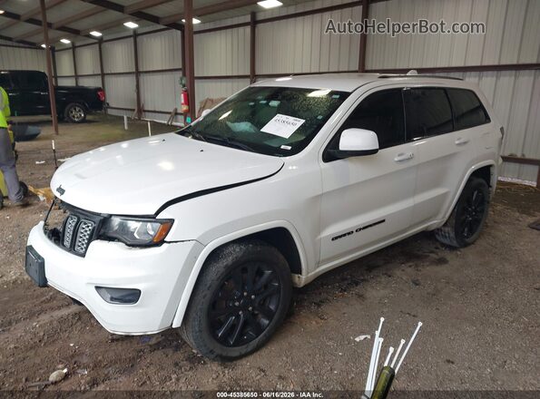 1C4RJFAG1JC189244 2018 JEEP GRAND CHEROKEE White Առջևի ձախ երեք քառորդ տեսարան