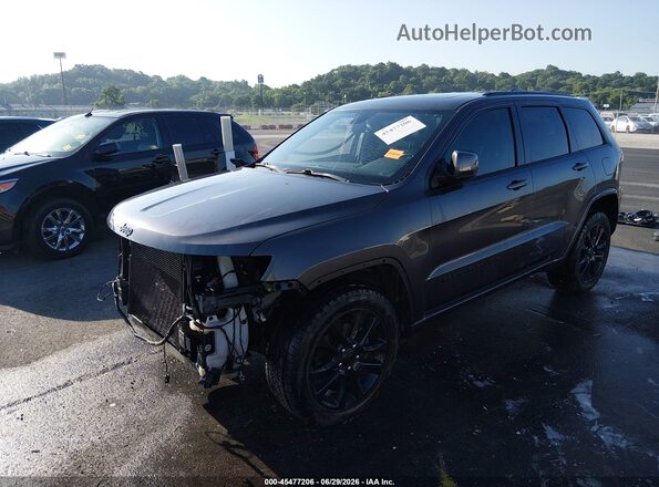 1C4RJFAG1JC478706 2018 JEEP GRAND CHEROKEE Gray Առջևի ձախ երեք քառորդ տեսարան