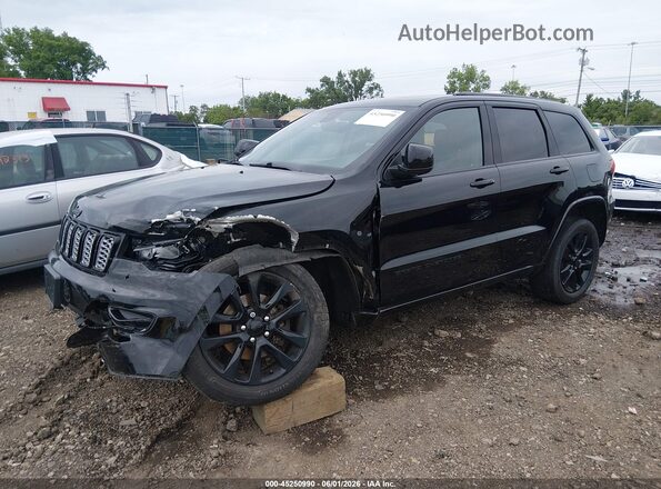1C4RJFAG1KC794513 2019 JEEP GRAND CHEROKEE Черный Передняя левая четверть