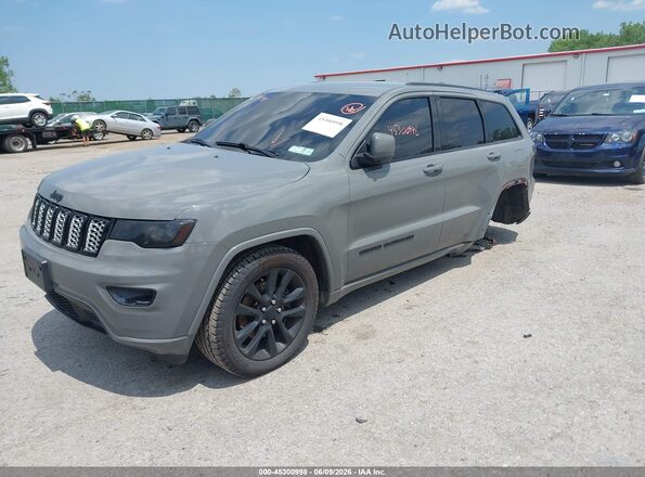 1C4RJFAG1MC753074 2021 JEEP GRAND CHEROKEE Gray Передня ліва чверть