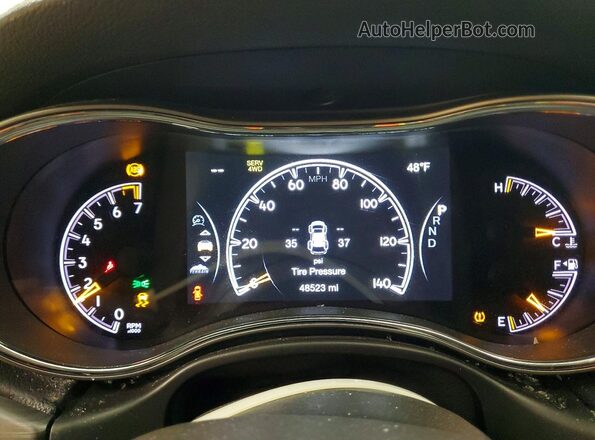1C4RJFAG1MC772739 2021 JEEP GRAND Black Instrument cluster view