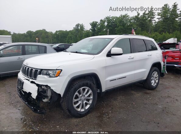 1C4RJFAG1MC807540 2021 JEEP GRAND CHEROKEE Turquoise Przód lewy