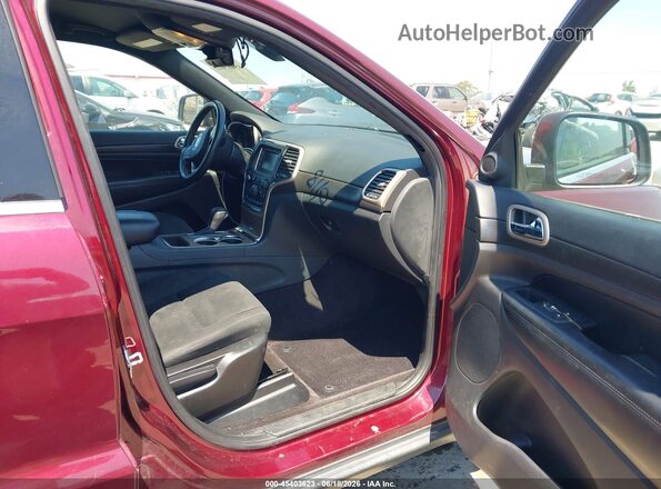 1C4RJFAG2GC468887 2016 JEEP GRAND CHEROKEE Burgundy Front interior view