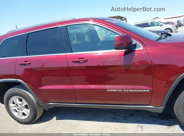1C4RJFAG2GC468887 2016 JEEP GRAND CHEROKEE Burgundy Rear interior view