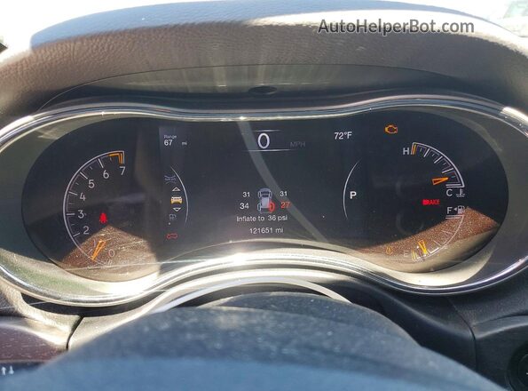 1C4RJFAG2HC714550 2017 JEEP GRAND Gray Вид щитка приладів