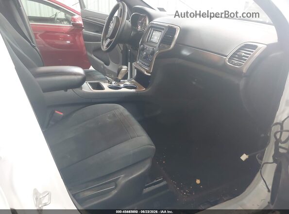 1C4RJFAG2HC730666 2017 JEEP GRAND CHEROKEE White Widok wnętrza z przodu