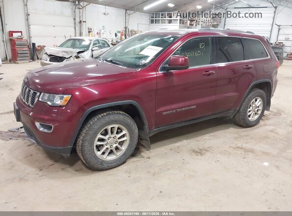 1C4RJFAG2JC143891 2018 JEEP GRAND CHEROKEE Burgundy Vista tres cuartos delantera izquierda
