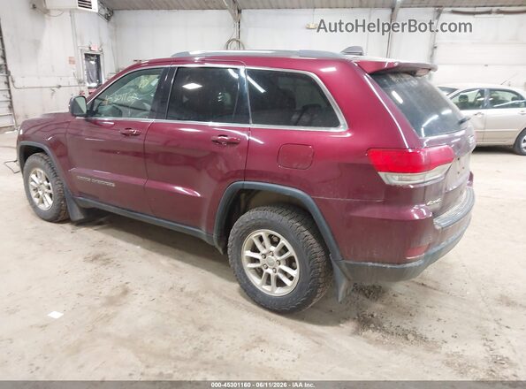 1C4RJFAG2JC143891 2018 JEEP GRAND CHEROKEE Burgundy Trasero izquierdo