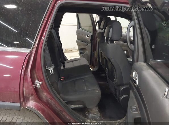 1C4RJFAG2JC143891 2018 JEEP GRAND CHEROKEE Burgundy Vista de la etiqueta del VIN