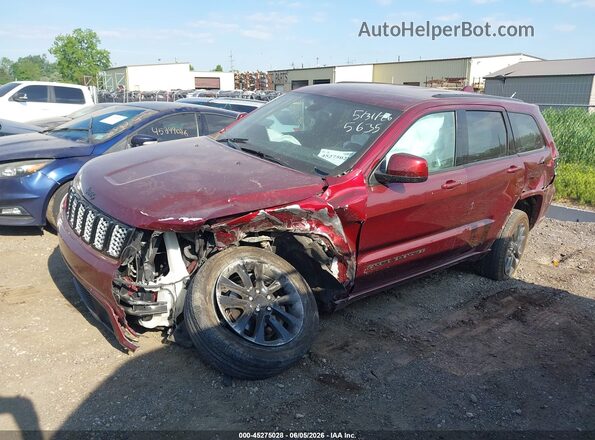 1C4RJFAG2JC195635 2018 JEEP GRAND CHEROKEE Red Front left