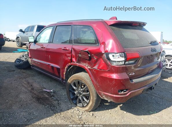 1C4RJFAG2JC195635 2018 JEEP GRAND CHEROKEE Red Rear left
