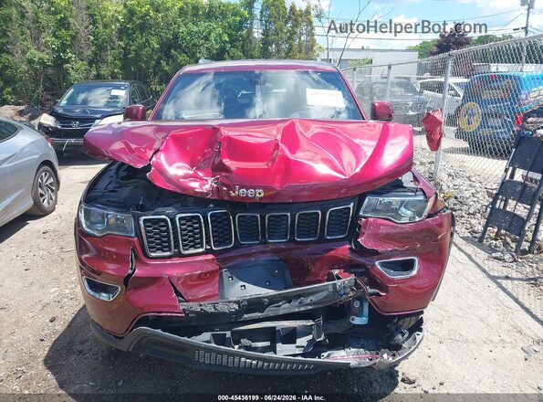 1C4RJFAG2JC223322 2018 JEEP GRAND CHEROKEE Красный Вид щитка приборов