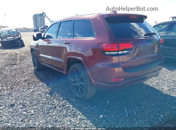 1C4RJFAG2JC263304 2018 JEEP GRAND CHEROKEE Red Задня ліва чверть