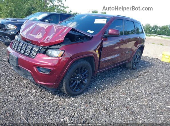 1C4RJFAG2JC263304 2018 JEEP GRAND CHEROKEE Red Передня ліва чверть