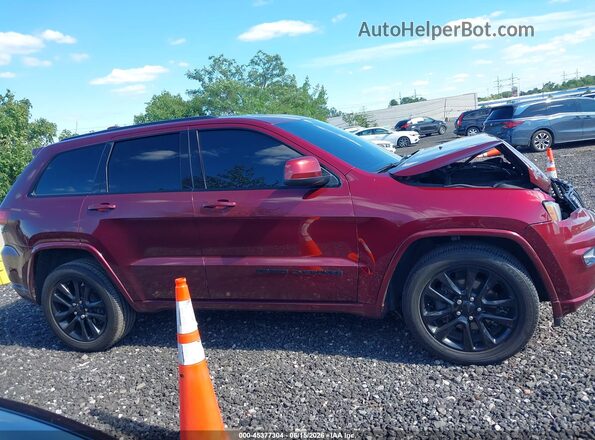 1C4RJFAG2JC263304 2018 JEEP GRAND CHEROKEE Red Вид задньої частини салону