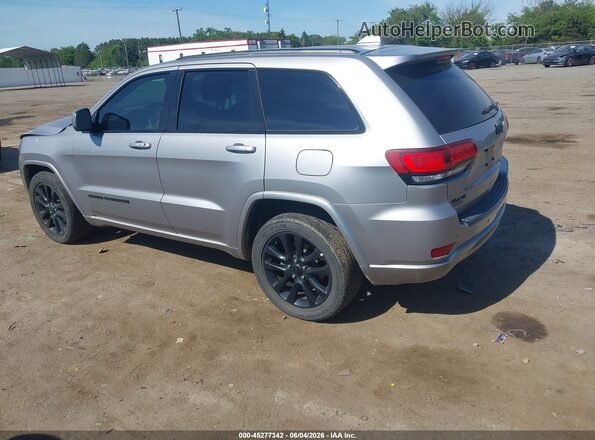 1C4RJFAG2JC432012 2018 JEEP GRAND CHEROKEE Silver Trasero izquierdo
