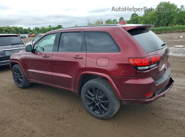 1C4RJFAG2JC442393 2018 JEEP GRAND Темно-бордовый Задняя левая четверть