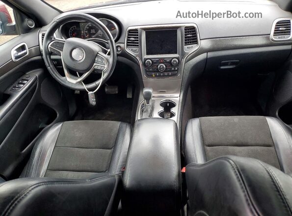 1C4RJFAG2JC442393 2018 JEEP GRAND Темно-бордовый Вид панели приборов
