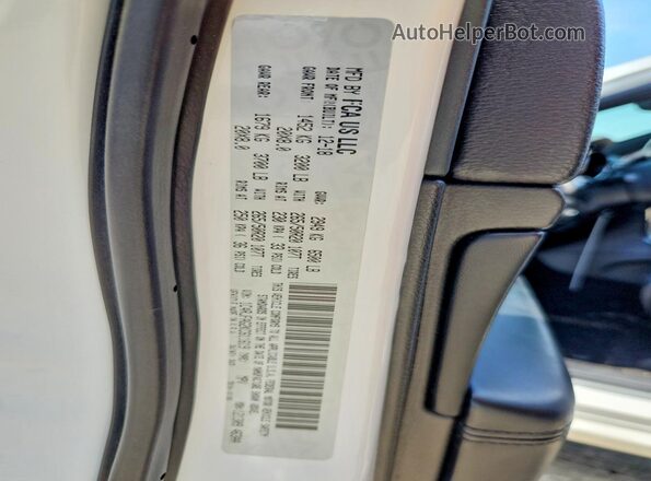 1C4RJFAG2KC611619 2019 JEEP GRAND Белый 