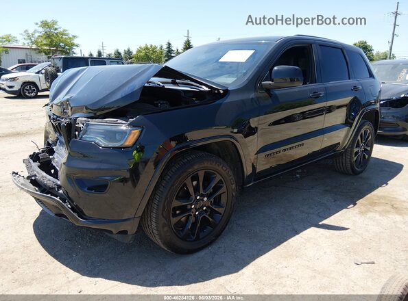 1C4RJFAG2LC241242 2020 JEEP GRAND CHEROKEE Black წინა მარცხენა ხედი სამი მეოთხედიდან