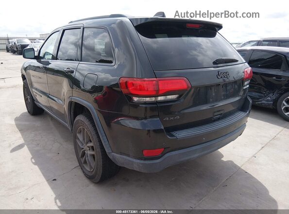 1C4RJFAG3GC378633 2016 JEEP GRAND CHEROKEE Черный Задняя левая четверть