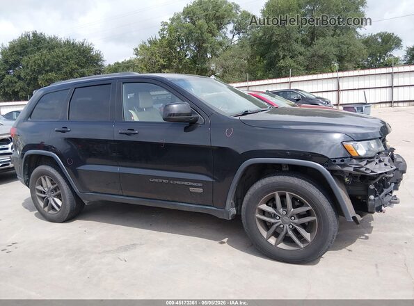 1C4RJFAG3GC378633 2016 JEEP GRAND CHEROKEE Черный Панорамный вид салона 360°