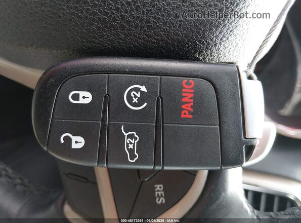 1C4RJFAG3GC378633 2016 JEEP GRAND CHEROKEE Черный Вид панели приборов