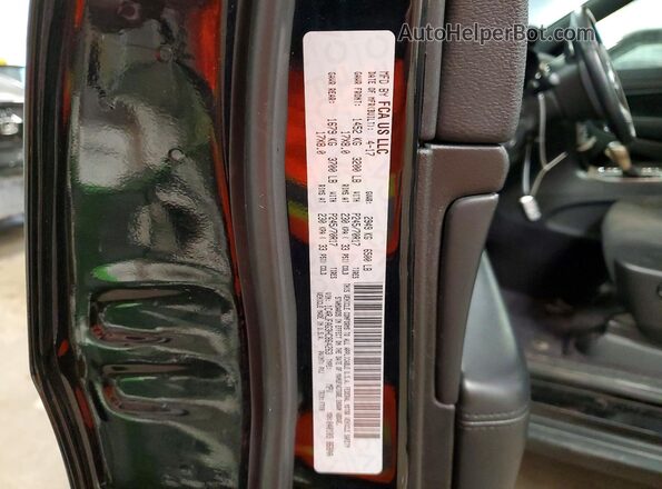 1C4RJFAG3HC864263 2017 JEEP GRAND Black Widok naklejki z numerem VIN