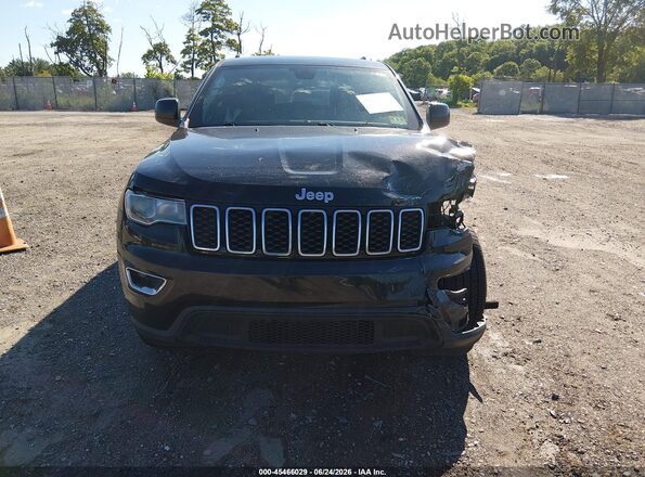 1C4RJFAG3JC503850 2018 JEEP GRAND CHEROKEE Черный Вид щитка приборов