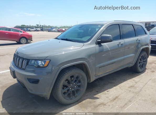 1C4RJFAG3LC122227 2020 JEEP GRAND CHEROKEE Gray წინა მარცხენა ხედი სამი მეოთხედიდან