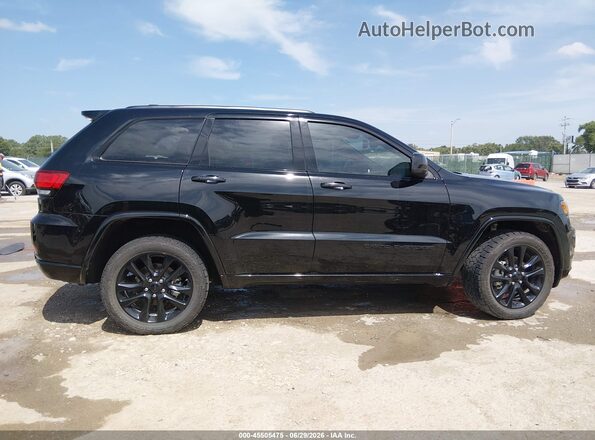 1C4RJFAG3LC141232 2020 JEEP GRAND CHEROKEE Black Widok wnętrza z tyłu