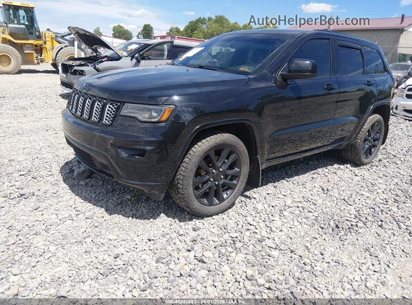 1C4RJFAG3LC236678 2020 JEEP GRAND CHEROKEE Black Առջևի ձախ երեք քառորդ տեսարան